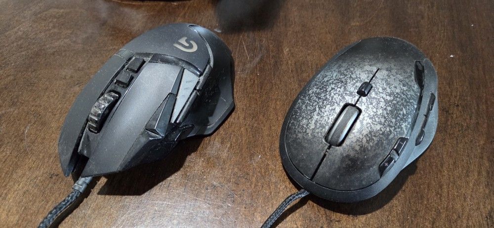 Logitech G500 And G502 Mice