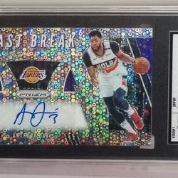 Anthony Davis Autograph Gem Mint 10/10 Auto Grade