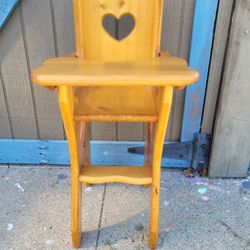 Baby Chair For Dolls Sooid Wood