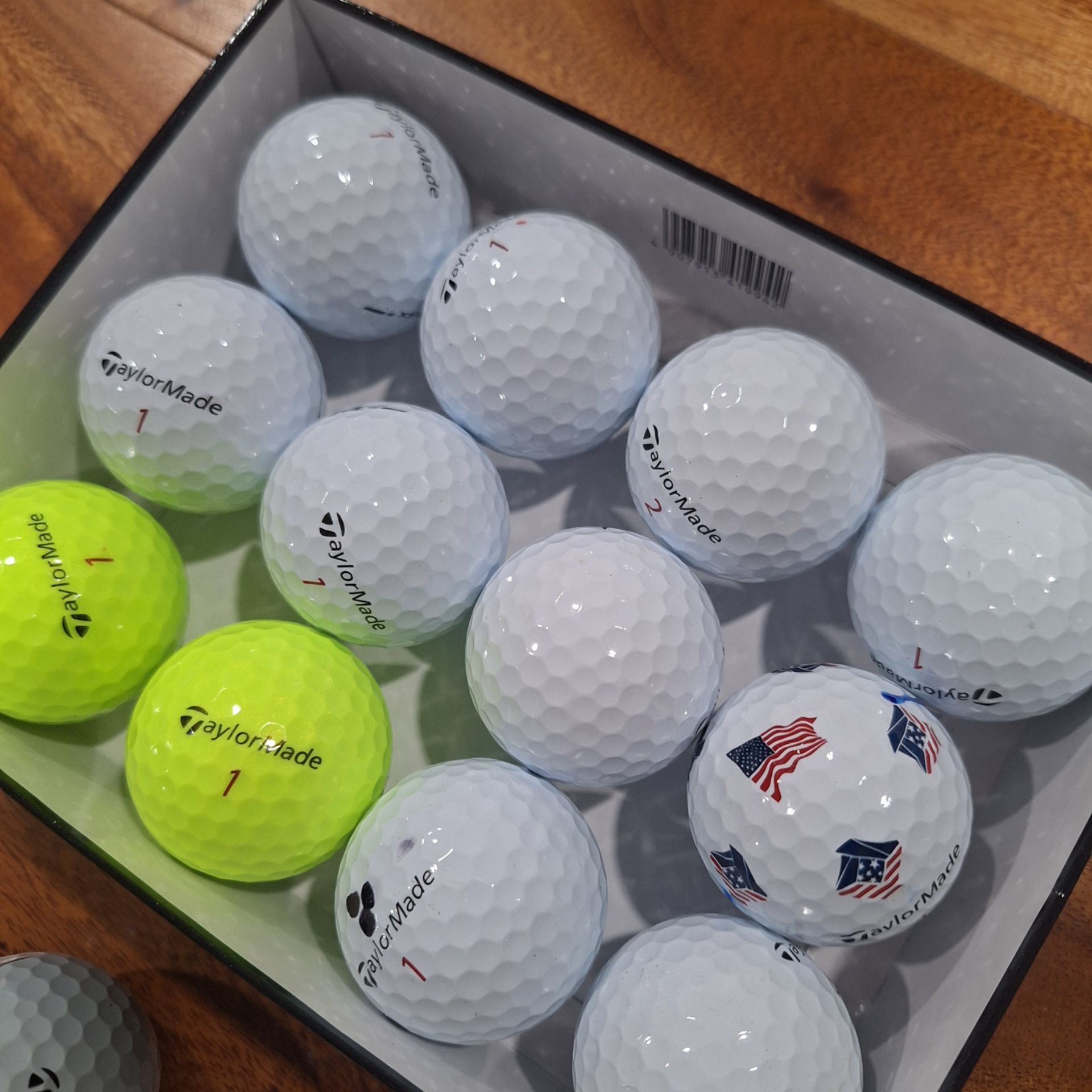 1 dozen plus 6 extra balls Taylormade Tp5x golf balls in good shape