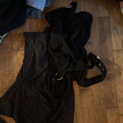 Girls black tops Size Large