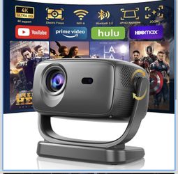 Great Deal! 600 ANSI Smart Projector – 4K Supported, WiFi/BT