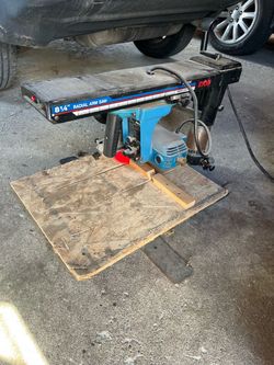 Ryobi radial arm saw