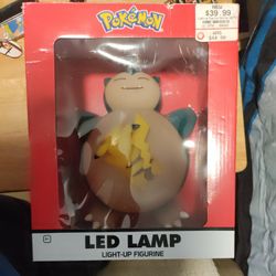 Pokemon, Pikachu And Snorlax LED Lamp!