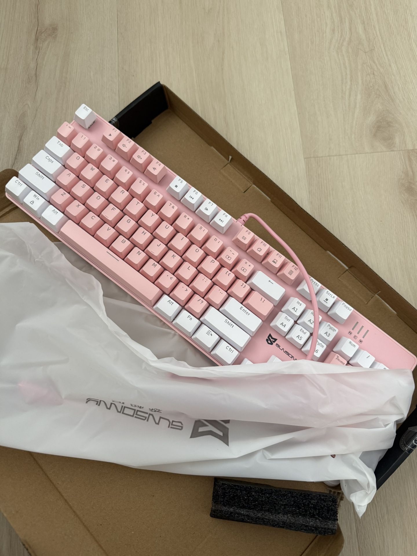 Pink Gaming Keyboard New!!!