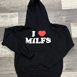 I ❤️ Milfs Hoodie 