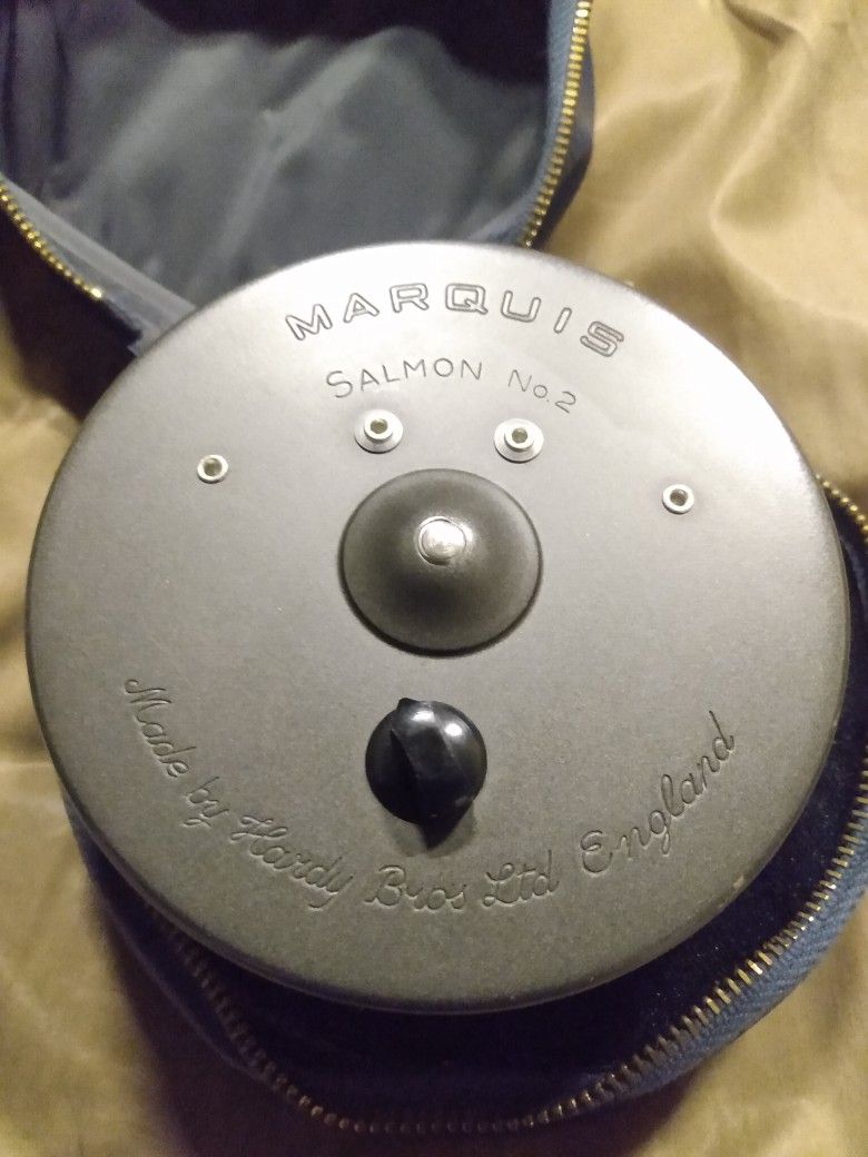 Vtg. Hardy Bros. Ltd. Marquis Salmon No. 2 Fly Fishing Real Made In England