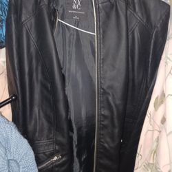 NY&C Leather Jacket (Size XL)