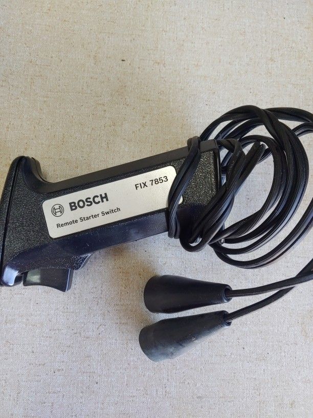 The Bosch Remote Starter Switch (FIX 7853) allows a single person to start a vehicle's engine from under the hood.
