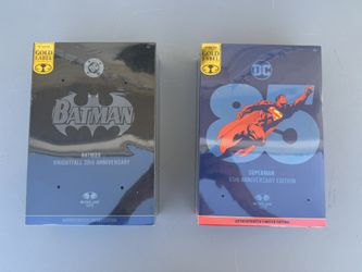 McFarlane Toys Gold Label Batman & Superman Anniversary Figures