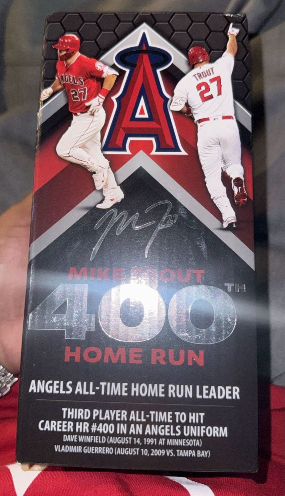 Trout bobblehead