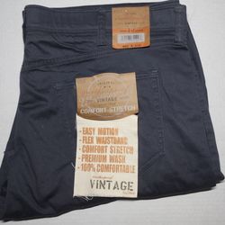 Weatherproof Vintage men's comfort stretch straight-fit pants