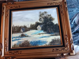 Beautiful Painting In A Beautiful Frame