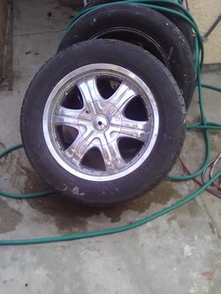 4 Tires With Rim