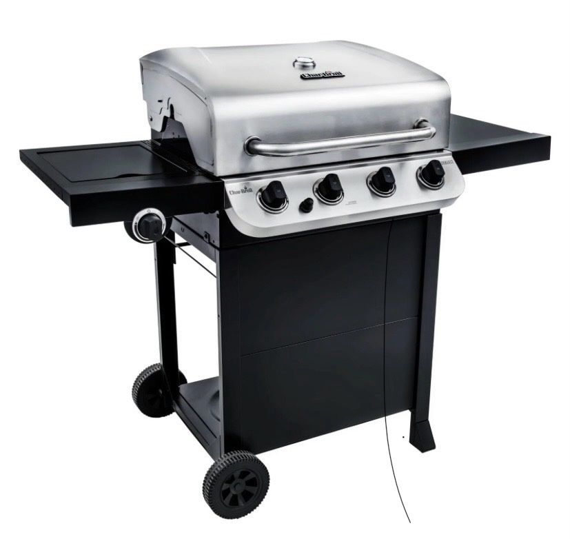 Char-broil Performance Convective 4-Burner with side burner Gas Grill - Silver