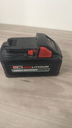 Milwaukee M18 REDLITHIUM HIGH OUTPUT XC6.0