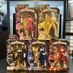 Mighty Morphin Power Rangers Legacy Collection Build A Megazord (Full Set 5)