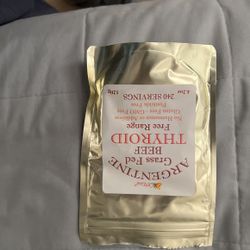 Desiccated ORGANIC GRASS FED BEEF THYROID