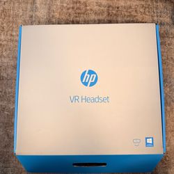 HP Windows Mixed Reality VR Headset – Brand New, Sealed Accessories