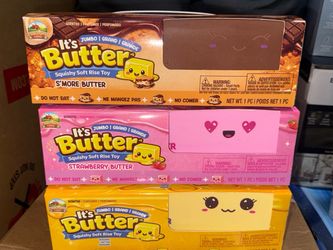Squishy Farms It's Butter Jumbo Squishy Toys Set of 3