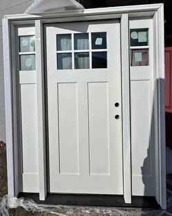 Entry Door with Sidelights