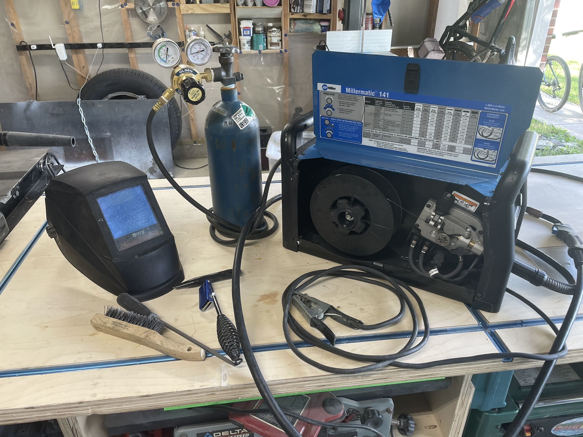 Millermatic 141 MiG Welder W/ Accessories 