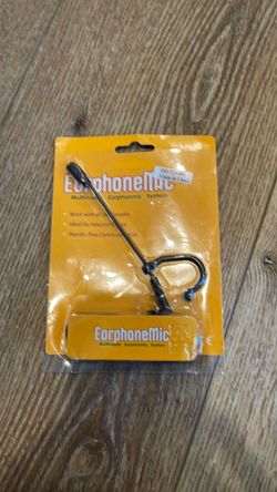 EarphoneMic Multimedia Earphone Microphone System