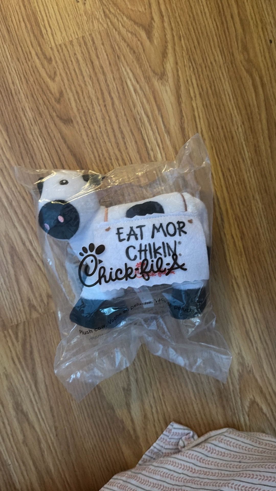 New Chick-Fil-A cow plush!