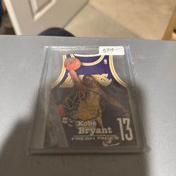 1996-97 Fleer Ultra Kobe Bryant Die Cut Fresh Face Rookie RC Lakers #3