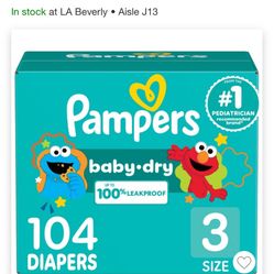 Pamper Size 3 