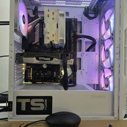Gaming pc ryzen 7 2700, rtx 2060 super, 16 gb ram, nvme, wifi, keyboard and mouse