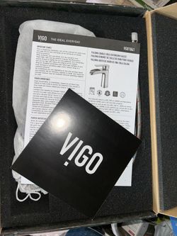 Single hole bathroom faucet VIGO vg01041