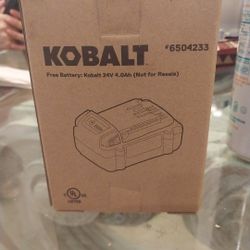 Kobalt 24v 4.0Ah Battery