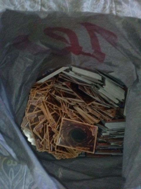 A Bag Of Yu Gi Oh Cards