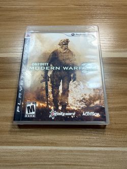 Call of duty modern warfare 2 PS3