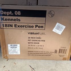 Vibrant Life Pet Exercise Pen w/ Door