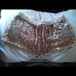 CUTE Victoria's Secret Sequin Shorts 