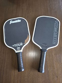 Lightly used pickleball paddles Franklin FS Tour Featherweight Honolulu J6FC+