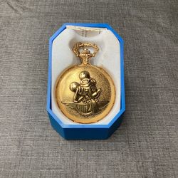 New Vintage Aviator Mickey Mouse Pocket Watch