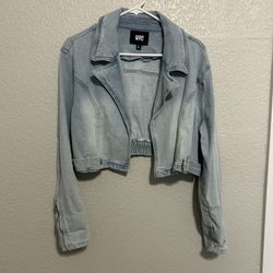 Cropped Jean Jacket