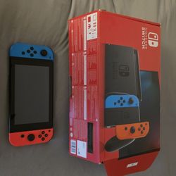 Original Switch With All Original Accessories And Carry Case