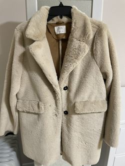 Fur Jacket - Zara XS
