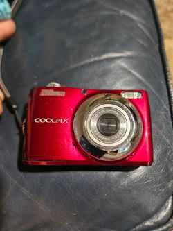 Nikon Coolpix Compact Digital Camera Red