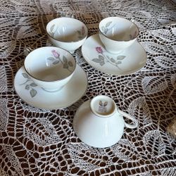Tea Party. Vintage Style. ZYLSTRA Fine China. Dawn Rose 