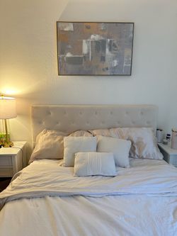 $200 Queen Bed Frame & Mattress