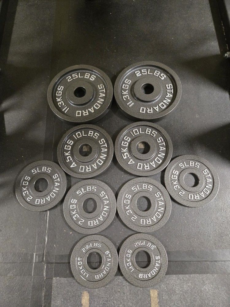 95lb Brand New Generic Olympic Weight Plate Set