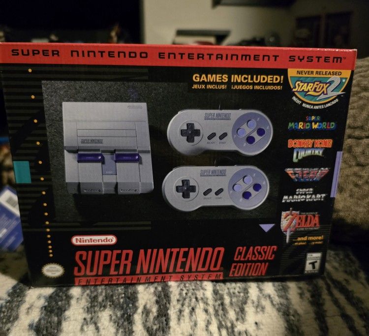 Super Nintendo Entertainment System Classic Edition Super NES  SNES Mini