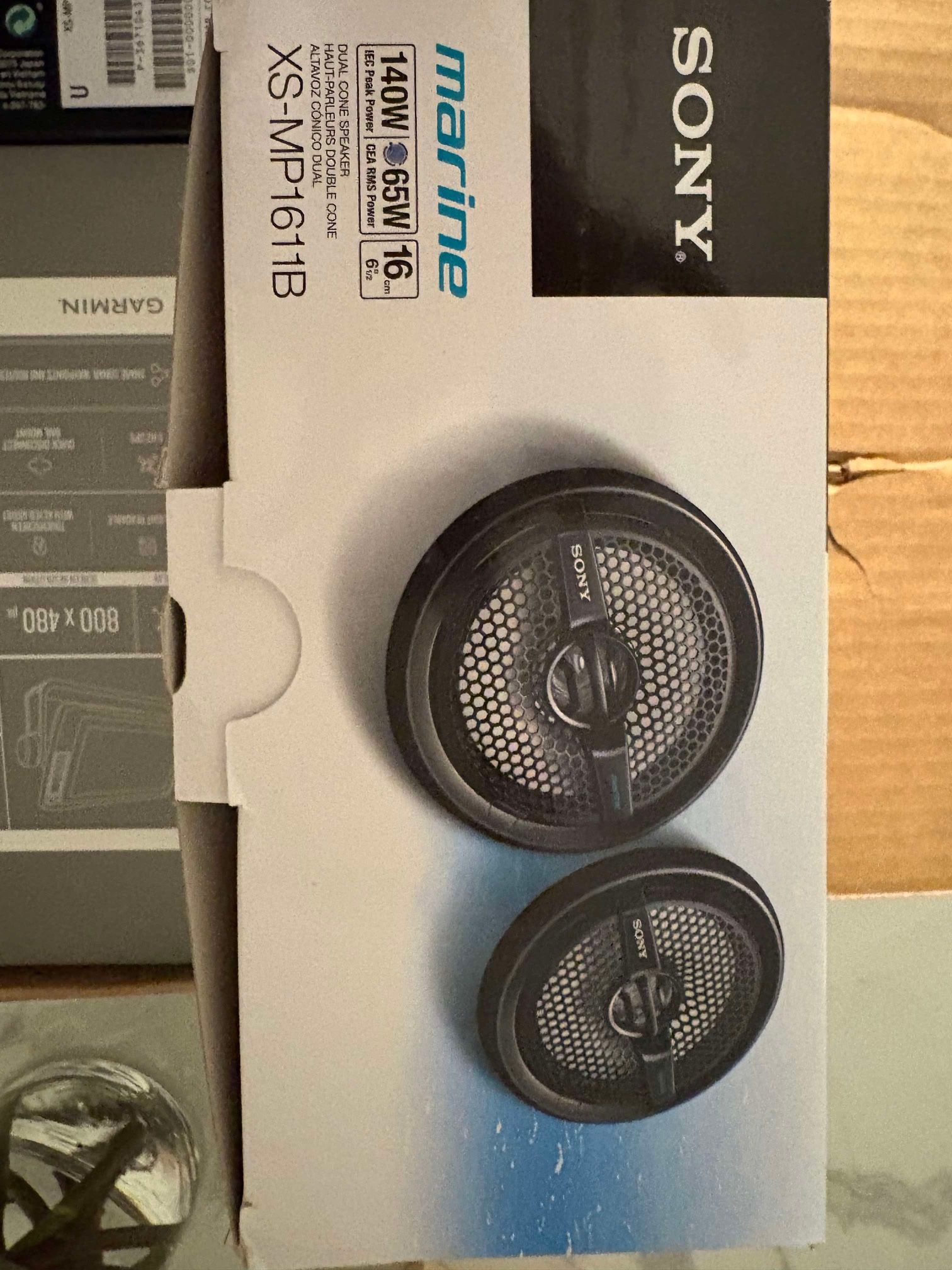Brand new Sony Marine grade speakers for Boat set of four