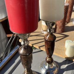 Candle holders $15