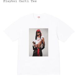 Supreme Playboi Carti Tee Size XL Color White 